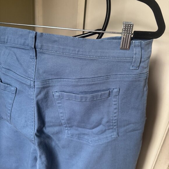 GLORIA VANDERBILT AMANDA JEANS SIZE 14 SKY BLUE COLOR STRETCH STRAIGHT - Picture 4 of 6